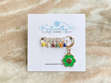 Load image into Gallery viewer, Knitworthy - Flower Power Stitch Markers