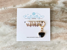 Load image into Gallery viewer, Knitworthy - Crescent Moon Stitch Markers