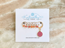 Load image into Gallery viewer, Knitworthy - Good Vibes Stitch Markers