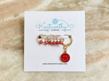 Load image into Gallery viewer, Knitworthy - Good Vibes Stitch Markers