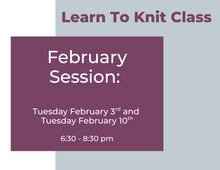 Load image into Gallery viewer, Knitworthy - Learn To Knit Class