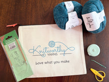Load image into Gallery viewer, Knitworthy - Learn To Knit Kit