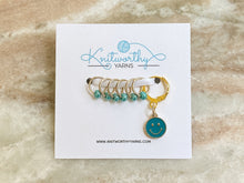 Load image into Gallery viewer, Knitworthy - Good Vibes Stitch Markers
