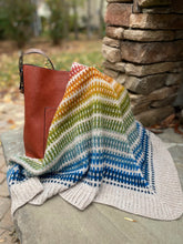 Load image into Gallery viewer, Shawl Together Now - The Fibre Co. Rainbow Kit