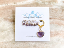 Load image into Gallery viewer, Knitworthy - Crescent Moon Stitch Markers
