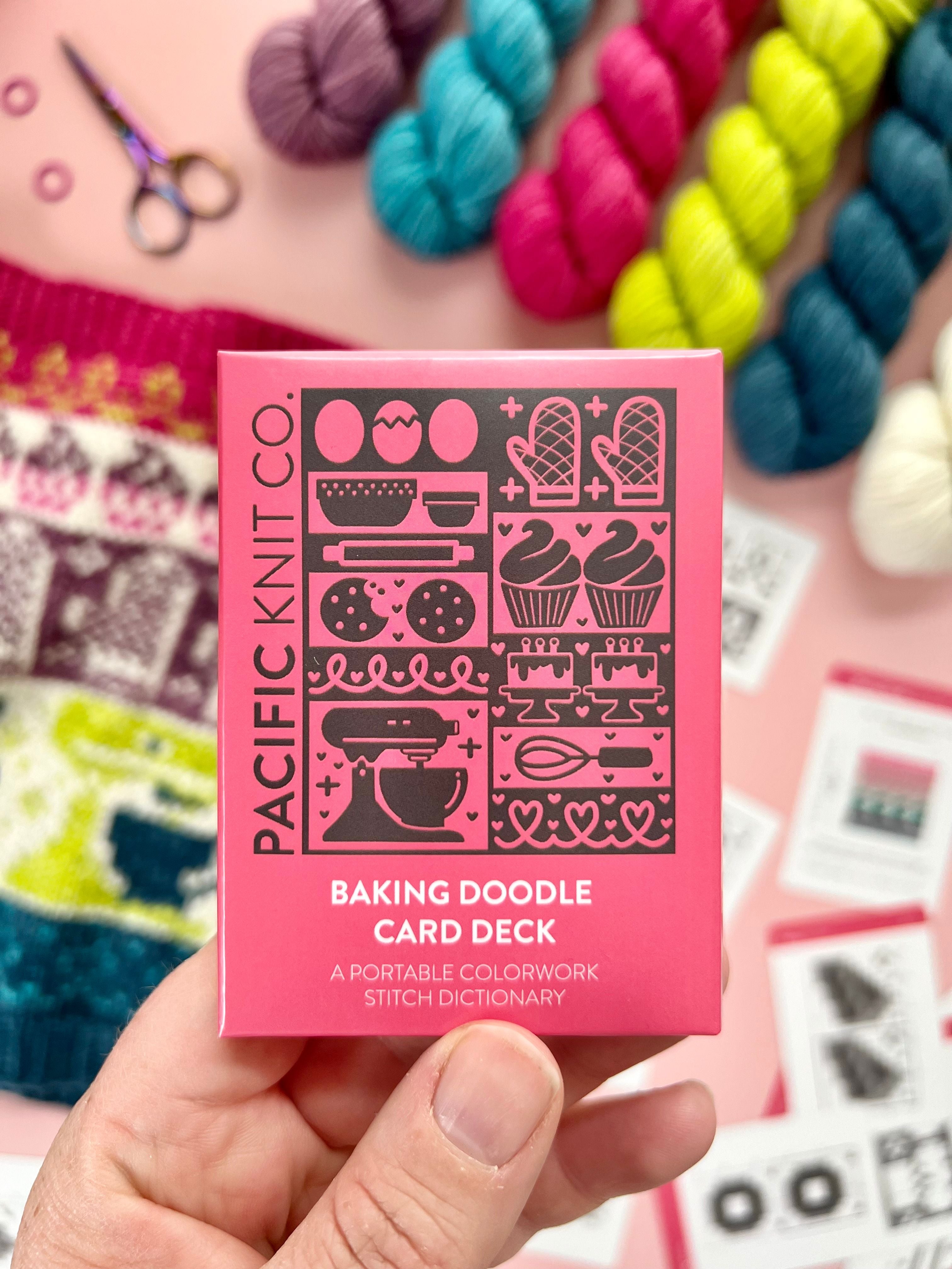 Pacific Knit Co. - Baking Doodle Card Half Deck – Knitworthy Yarns