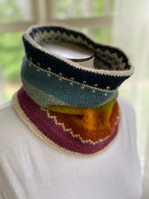 Load image into Gallery viewer, Basic Doodle Cowl - The Fibre Co. Rainbow Kit
