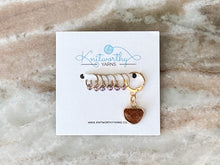 Load image into Gallery viewer, Knitworthy - Crescent Moon Stitch Markers
