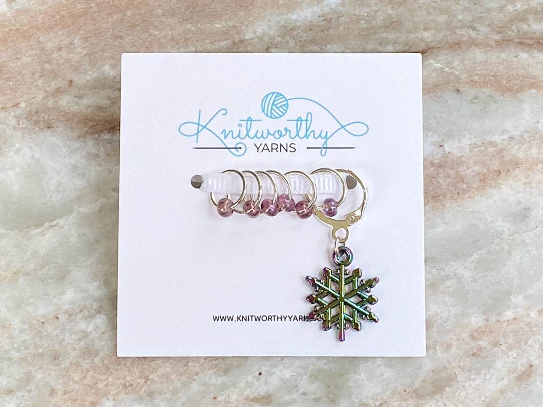 Knitworthy - Snowflake Stitch Markers