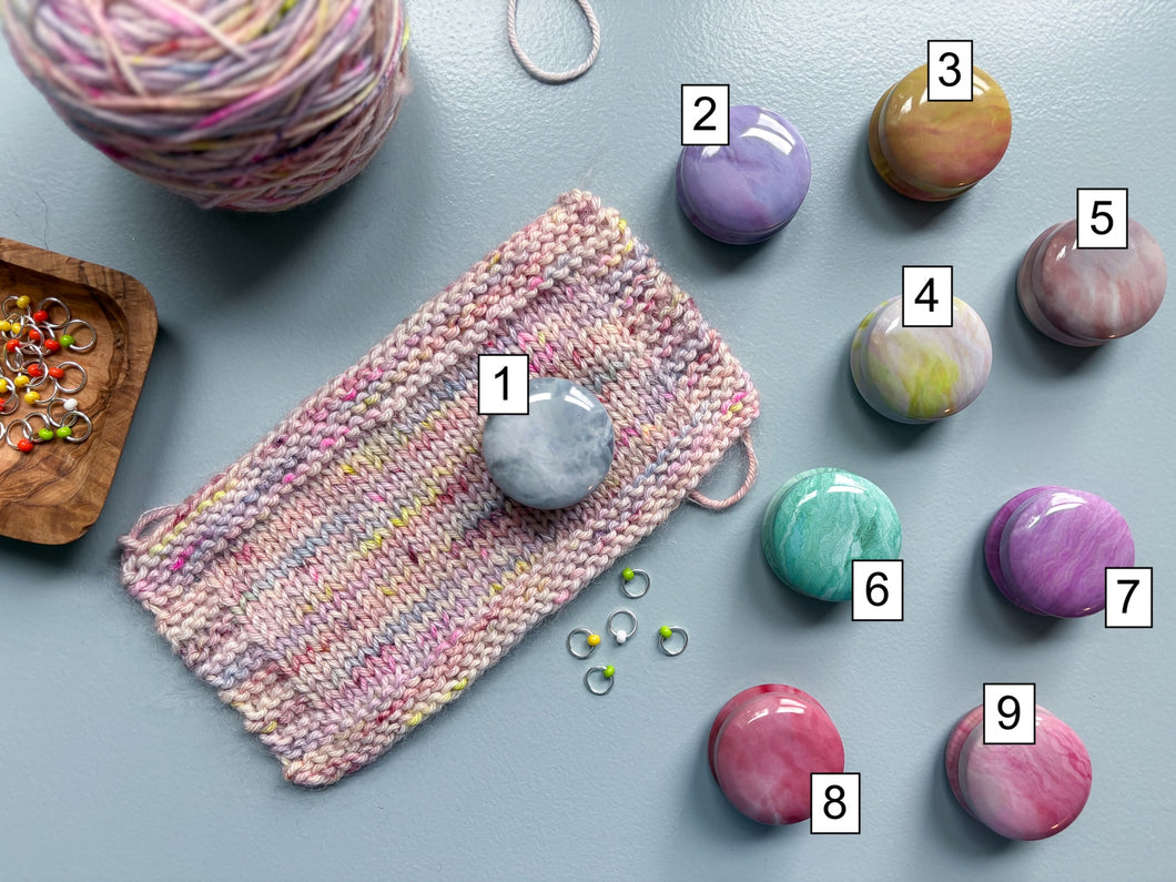 Knitworthy - Round Tin Notions Box