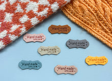Load image into Gallery viewer, Knitworthy - Faux Suede Labels
