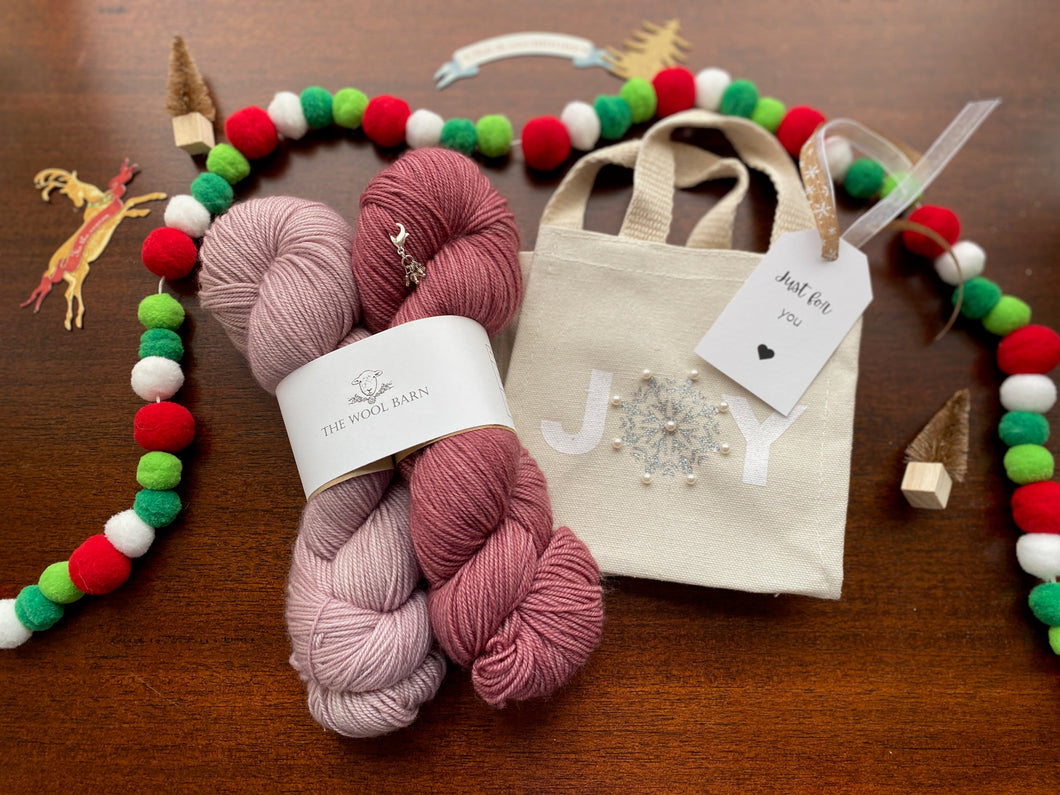Holiday Kits - The Wool Barn Cashmere Sock Kits
