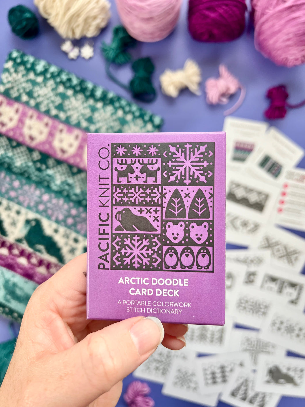 Pacific Knit Co. -  Arctic Doodle Card Half Deck