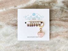Load image into Gallery viewer, Knitworthy - Crescent Moon Stitch Markers
