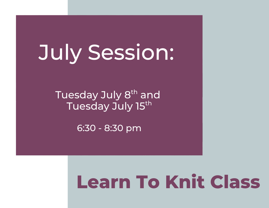 Knitworthy - Learn To Knit Class