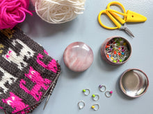 Load image into Gallery viewer, Knitworthy - Round Tin Notions Box
