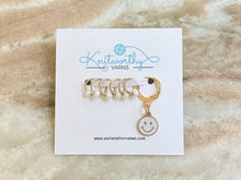 Load image into Gallery viewer, Knitworthy - Good Vibes Stitch Markers
